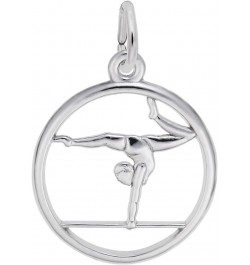 Rembrandt Gymnast Charm 925 Sterling Silver $25.08 Bracelets