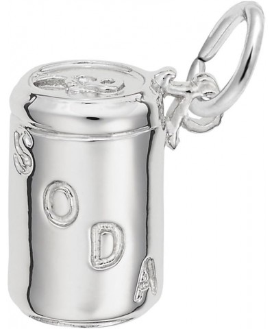 Rembrandt Soda Can Charm 14K White Gold $26.10 Bracelets