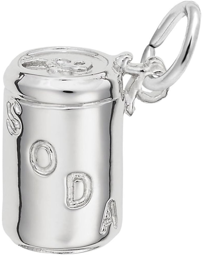 Rembrandt Soda Can Charm 14K White Gold $26.10 Bracelets