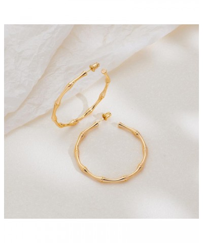 Gold Thin Hoop Earrings for Women Gold Hoop Earrings for Women Simple Jewelry Gift $11.39 Earrings