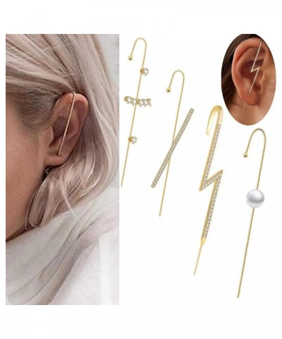 Ear Hooks Multi Designs Ear Hooks Gold Plated Brass and Hook Earring for Women Piercing Jewelry Unisex 22 27 $9.85 Earrings