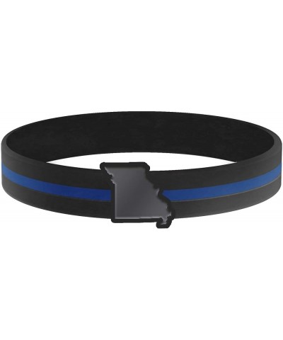 Thin Blue Line State Bracelets 7.0 Inches Missouri $8.05 Bracelets