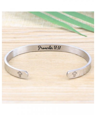 ????????? ????????? for ????? Inspirational Religious Gifts for Her Bible Verse Bapstism Jewelry Cuff Bangle A friend loves a...