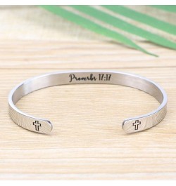 ????????? ????????? for ????? Inspirational Religious Gifts for Her Bible Verse Bapstism Jewelry Cuff Bangle A friend loves a...