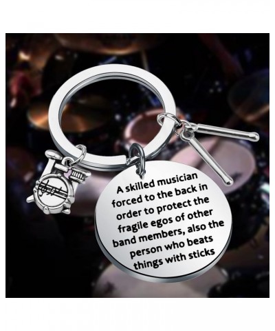 Drummer Jewelry Drummer Gift Percussion Drumsticks Keychain Percussion Drum Player Gift Drumming Lover Jewelry Drum Keychain ...