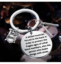 Drummer Jewelry Drummer Gift Percussion Drumsticks Keychain Percussion Drum Player Gift Drumming Lover Jewelry Drum Keychain ...