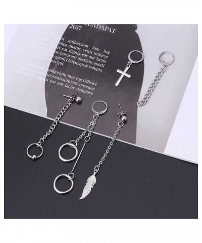 Women Earrings,Kpop Bangtan Boy Album Jimin Chain Drop Earrings Korean Jewelry $4.81 Earrings