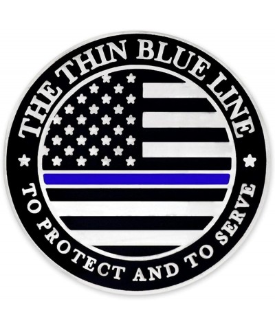 Thin Blue Line Lapel Pin 25 Pack Protect And Serve $30.47 Others