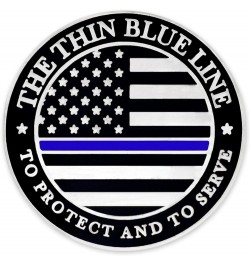 Thin Blue Line Lapel Pin 25 Pack Protect And Serve $30.47 Others