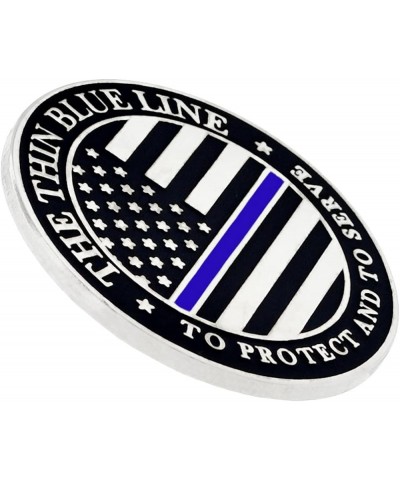 Thin Blue Line Lapel Pin 25 Pack Protect And Serve $30.47 Others