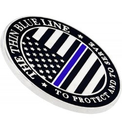 Thin Blue Line Lapel Pin 25 Pack Protect And Serve $30.47 Others