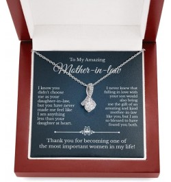 Mother of the Groom Gifts and Jewelry Set, To My Mother in Law Necklace from Daughter in Law, To My Future MIL Wedding Gift, ...