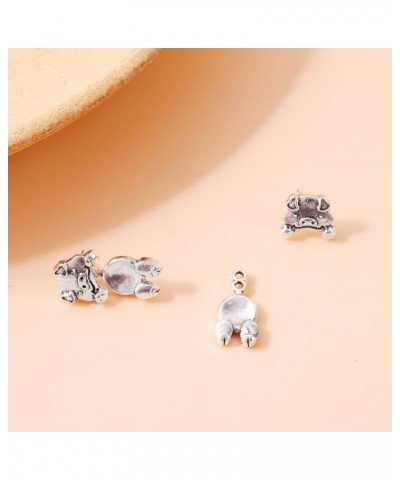 Silver Frog Earrings for Women Vintage Frogs Shaped Stud Earrings Cute Animal Earrings for Teens Girls Frog Jewelry Gifts for...