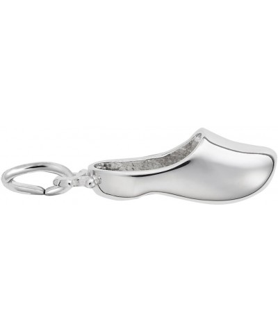 Dutch Shoe Charm, Charms for Bracelets and Necklaces White Gold $21.05 Bracelets