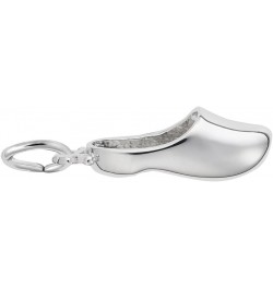 Dutch Shoe Charm, Charms for Bracelets and Necklaces White Gold $21.05 Bracelets