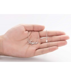 925 Sterling Sliver Custom Name Necklace Personalized Initial Necklaces Pendant Jewelry Gift for Her (Jessica) $17.15 Necklaces