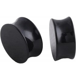 2PCS Acrylic Tunnels for Ears, Expanders Ear Piercing Jewelry for Mens Womens Black Round Shape 22.0 Millimeters $8.69 Body J...