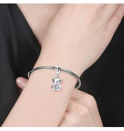 Cute Cat Elephant Butterfly Pawprint Mama Bear Charm Animal Pet Bead for European Bracelets Elephant $8.84 Bracelets