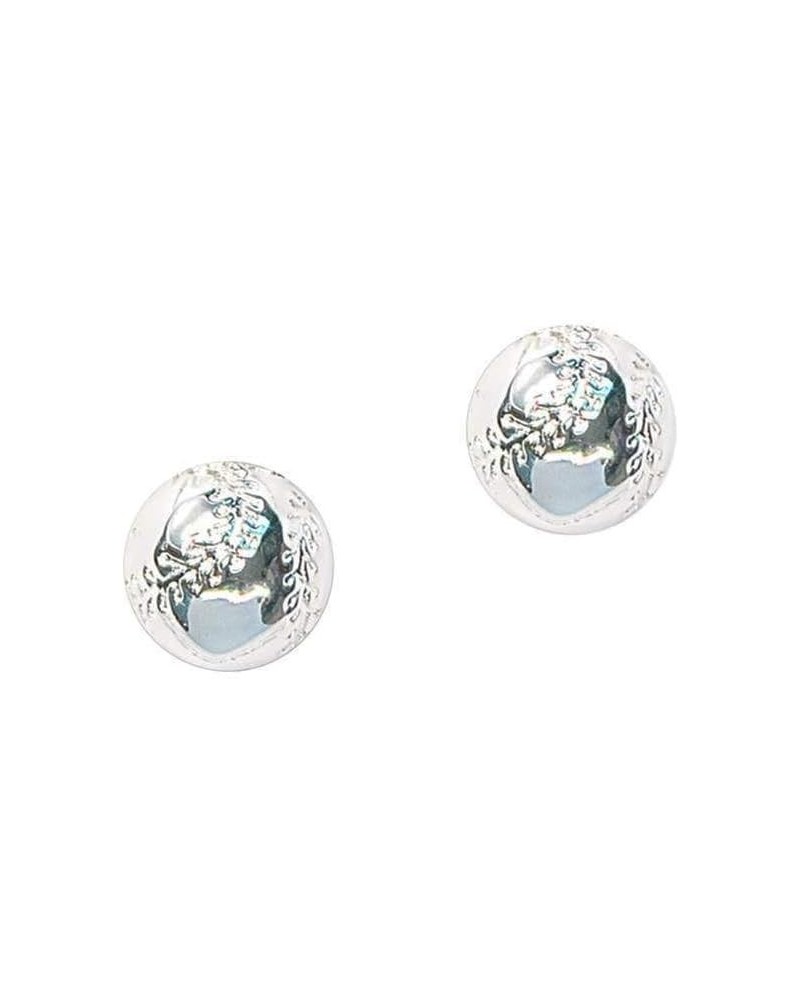 CC Sport Earrings Softball Silver $18.72 Earrings