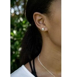 CC Sport Earrings Softball Silver $18.72 Earrings