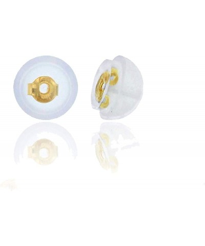 14k Yellow, White and Rose Gold Ball Stud Earrings for Women Yellow Gold 9.0 Inches $27.52 Earrings