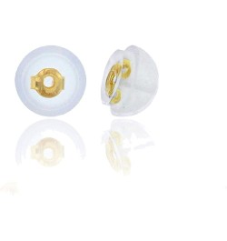 14k Yellow, White and Rose Gold Ball Stud Earrings for Women Yellow Gold 9.0 Inches $27.52 Earrings