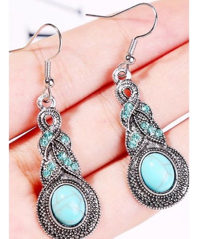 7 Chakra Long Dangle Stanless Steel Hook Healing Engery Earrings for Women Girls E7 $7.27 Earrings