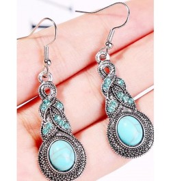 7 Chakra Long Dangle Stanless Steel Hook Healing Engery Earrings for Women Girls E7 $7.27 Earrings