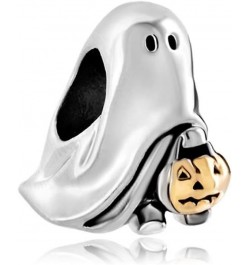 Jack-o-lantern Weird Ghost Pumpkin Charm Beads For Charms Bracelets $8.39 Bracelets