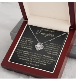 To My Daughter Necklace,Paired With A Sentimental Quote When You Are Looking For Just The Right Words To Say How You Feel. Ma...