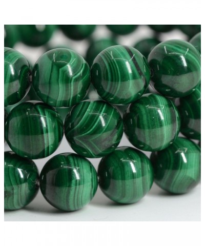 Gem Semi Precious Gemstone 10mm Round Beads Stretch Bracelet 7 Inch Unisex AAA Malachite $8.99 Bracelets