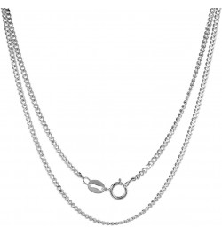 Sterling Silver St Lawrence Medal Necklace Oxidized finish Oval 1.8mm Chain 24-inch $27.41 Necklaces