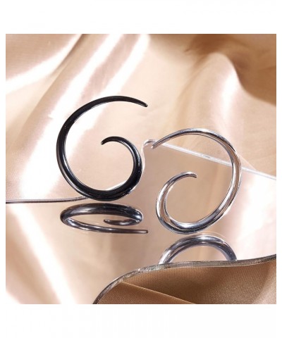 4pcs Stainless Steel Spiral Tapers for Ear Ear Weights Ear Hangers Piercing Gauges 12g 8g 6g 4g 2g 0g 6g(4mm) $10.29 Body Jew...