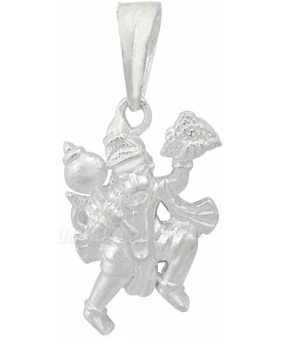 Lord Hanuman Pendant in Sterling Silver $27.90 Pendants