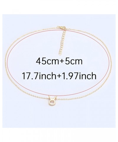 DUCKYDARRY Gold constellation sign Letter necklace for Women Friend Expecting Gifts Aries Taurus Genimi Cancer Leo Virgo Libr...