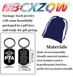 PTA Physical Therapist Assistant Gift PTA Graduate Gift LPN Gift LPN Keychain Licensed Practical Nurse Gifts Jewelry Pta Kb $...