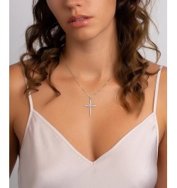 Women's Cross Necklace Sterling Silver Infinity Heart Crucifix Pendant Gemstones Criss Jewelry 10-pink tourmaline-Oct $27.30 ...