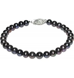 6-9mm Black Freshwater Cultured Pearl Bracelet for Women 6-8 Inch Silver Clasps AA Quality 6.0 Inches 7-8mm $29.84 Bracelets