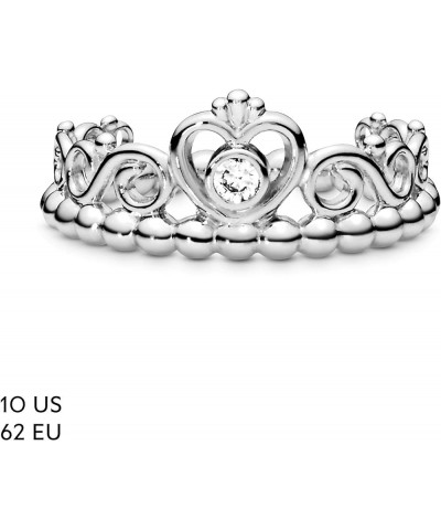 Princess Tiara Crown Ring - Ring for Women - Layering or Stackable Ring - Gift for Her, With Gift Box Sterling Silver $37.50 ...