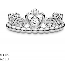 Princess Tiara Crown Ring - Ring for Women - Layering or Stackable Ring - Gift for Her, With Gift Box Sterling Silver $37.50 ...