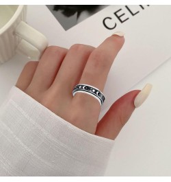 Anxiety Ring for Women Worry Rings Fidget Band Ring Moon Sun Star Spinner Rings for Girls Stress Relief Rings for Meditation ...