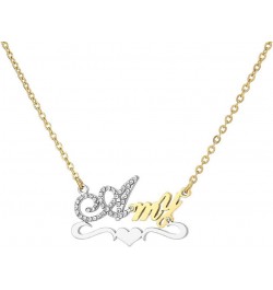 Custom Gold My Name Necklace Plate Dainty Initial Necklace Personalized Customizable Short Crystal Necklaces for Women Amy $1...