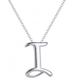 Initial Necklace 925 Sterling Silver 26 Letters Alphabet Pendant Necklace Personalized Charm Jewelry Gift for Women I $6.97 N...