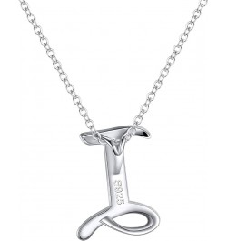 Initial Necklace 925 Sterling Silver 26 Letters Alphabet Pendant Necklace Personalized Charm Jewelry Gift for Women I $6.97 N...