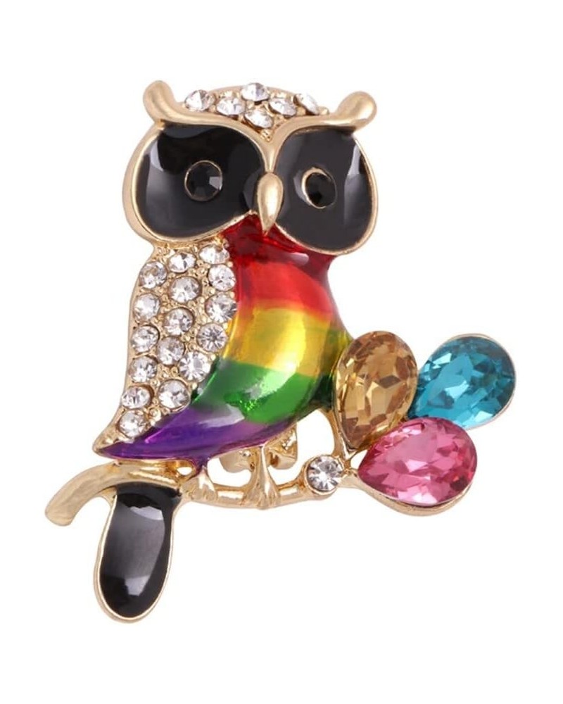 Elegant Owl Gifts Cute Owl Brooch Pins for Women Men Elegant Feather Brooches Pin Dress Accessories Type 4 $11.44 Brooches & ...