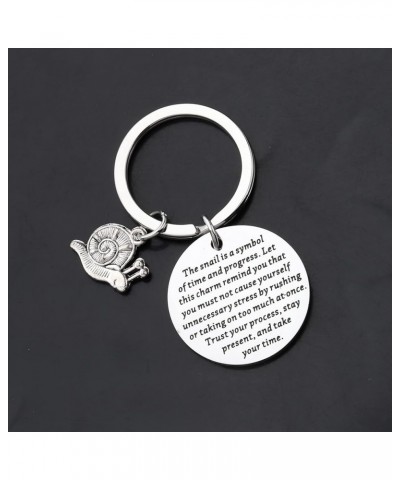 Snail Keychain Snail Gift Inspirational Gift The Snail Is A Symbol Of Time And Progress Snail is a Symbol $10.58 Pendants