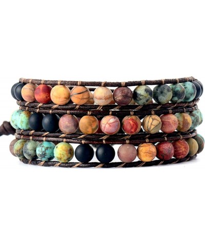 Boho Leather Wrap Bracelets for Women Cute Stackable Heart Summer Bracelets for Women Trendy 2024 Mothers Day Gifts B45:wrap ...