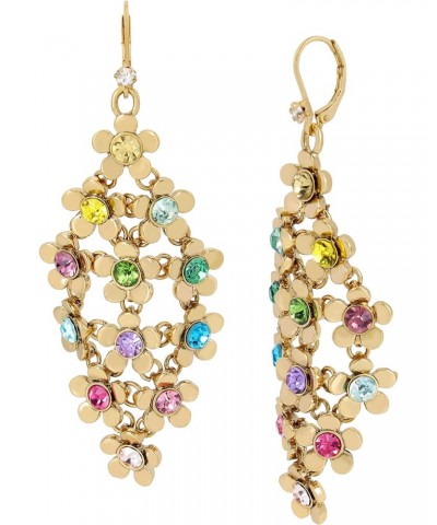 Betsey Flower Chandelier Earrings $17.16 Earrings