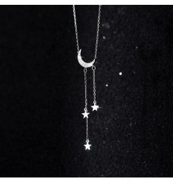 Gold Star Choker Necklace for Women Moon Necklace Teen Girl Stuff Necklaces for Women Trendy Aesthetic Stuff Stocking Stuffer...