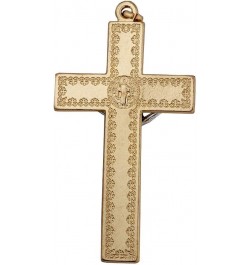 Unique St. Benedict Crucifix with Silver-Tone Base and Colored Enamel | Patron Saint of Students and Europe | Great Catholic ...